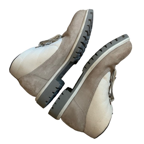 Timberland | men\'s lace up workboot size 12 light brown Premium Leather